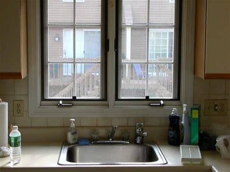 kitchen sink  centered   kitchen window manufactured home parts