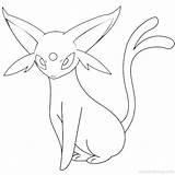Espeon Coloring Pokemon Pages Xcolorings 600px Printable 35k Resolution Info Type  Size Jpeg sketch template