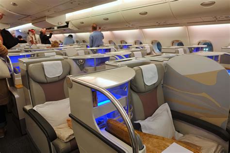 emirates  business class review frugal  class travel