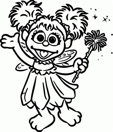 abby sesame street coloring pages clip art library