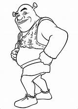Shrek Coloring Pages Coloringpages1001 Printable sketch template