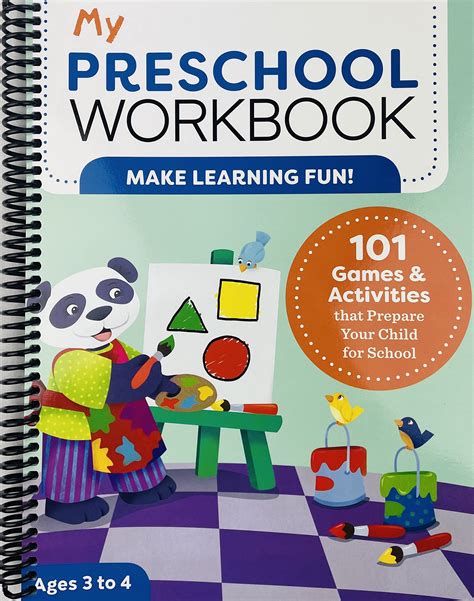 big list   preschool workbooks  kids  love sunshine