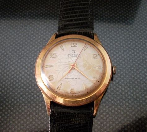 vintage  pierce  switzerland  antimagnetic etsy vintage watches wristwatch