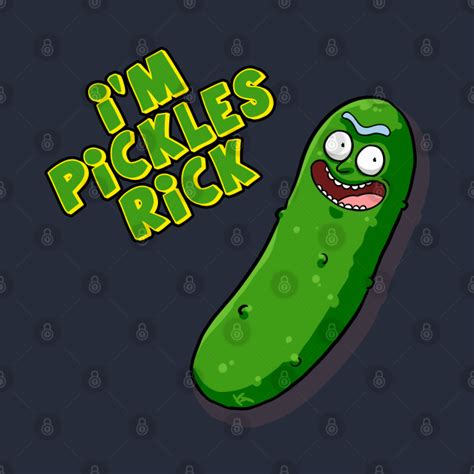 Pickles Rick Cartoons Pin Teepublic