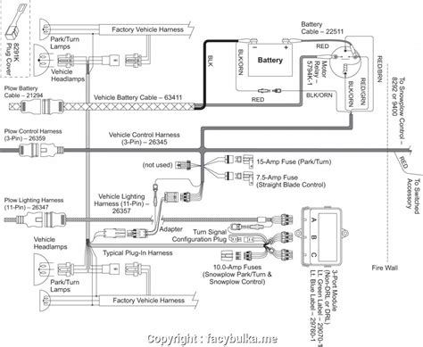 boss plow wiring diagram cadicians blog