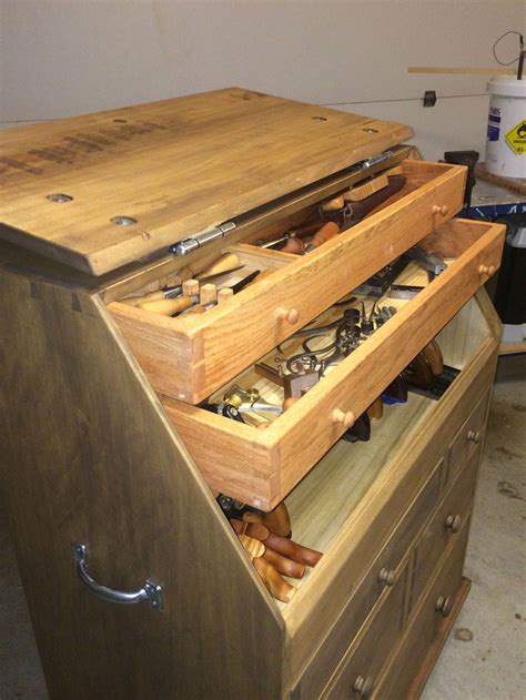 slant lid tool chest popular woodworking magazine