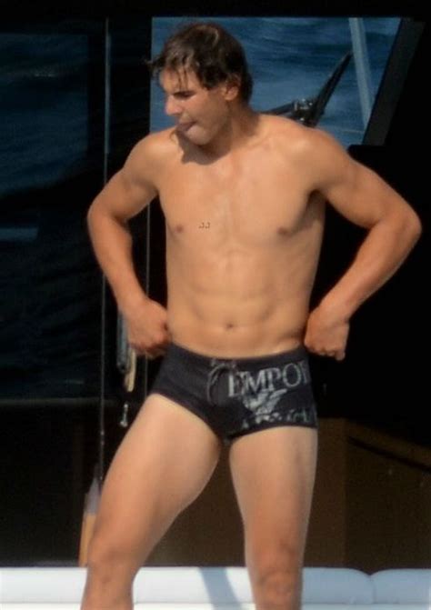 Rafael Nadal Paparazzi Shirtless Shots Naked Male