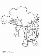 Pokemon Entei Coloring Pages Celebi Color Ponyta Deoxys Fire Sheets Coloriage Print Getdrawings Printable Hellokids Legendary Getcolorings Dessin Infernape Entai sketch template
