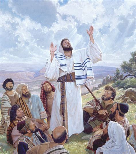 jesus teaches  disciples   pray  mike wimmer biblical art