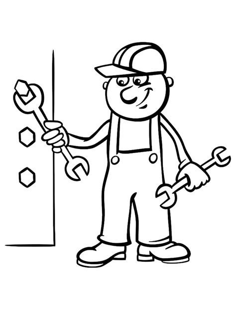 mechanic coloring pages httpsiftttgqvtyok