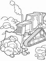 Coloring Construction Pages Equipment Worker Bulldozer Printable Colouring Color Halo Landfill Dozer Drawing Kids Chief Master Truck Getcolorings Girl Vehicles sketch template