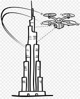 Burj Khalifa Surveys Skyscraper Pinclipart Clipartkey Serpent Ouroboros Template Pngaaa 13kb sketch template