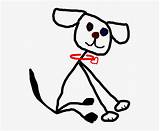 Drawing Stick Figure Childish Dog Dogs Family Clipart Pngkey Paintingvalley sketch template