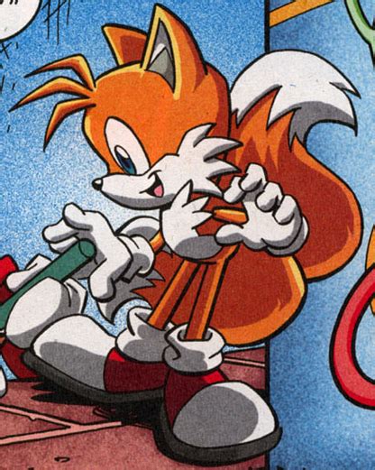 miles tails prower sonic x mobius encyclopaedia