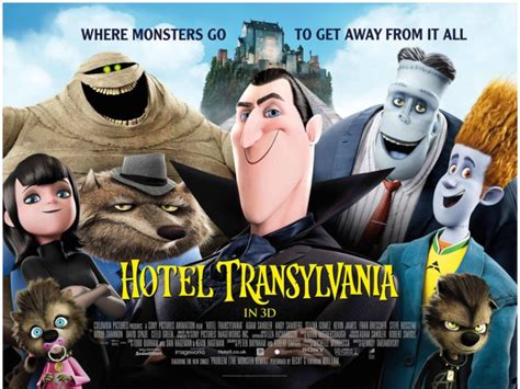 hotel transylvania dark cartoon halloween horror