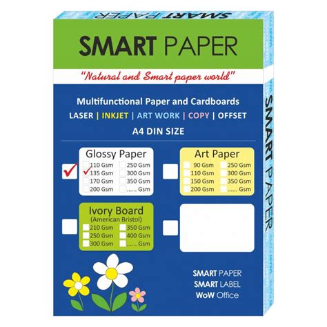 coated paper  size  grams thickness  pieces