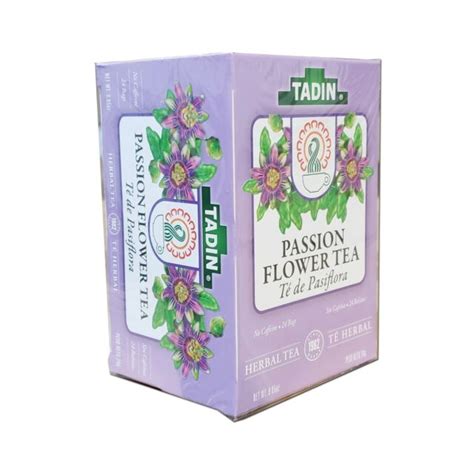 Passion Flower Herbal Tea 24 Bags Te De Pasiflora 24 Bolsas Tadin Ebay