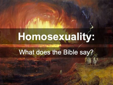 Homosexuality What Does The Bible Say David Mcpherson Free