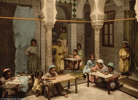19th century north africa revealed in colour postcards daily mail online