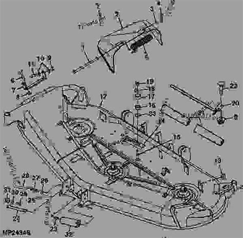 john deere   mower deck parts diagram polemax