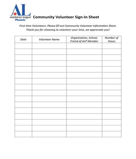 microsoft word sign sheet template