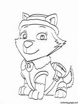 Patrol Paw Coloring Pages Everest Sheets Color Cat Colouring Masks Baby Printable Getcolorings Print Pdf Choose Board sketch template
