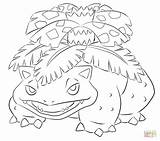 Venusaur Bisaflor Ausmalbild Ausdrucken Ausmalen Supercoloring Pokémon Glurak Bilder Ivysaur Pagine Stampare Charizard Categorías sketch template