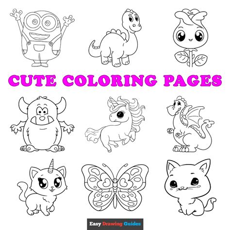 printable cute coloring sheets printable templates