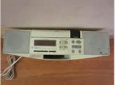 GE Spacemaker 7 4290G Under Cabinet CD player AM/FM Radio Stereo