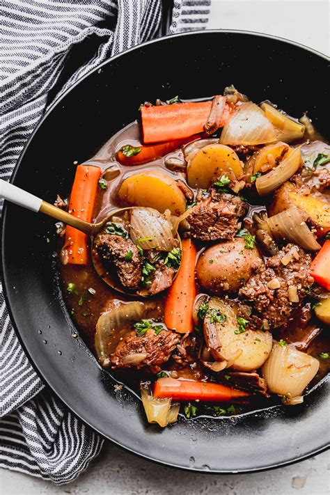 best ever slow cooker beef stew recipe the food cafe just say yum
