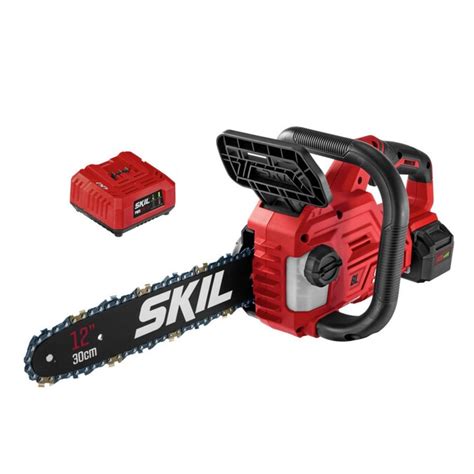 Skil Pwr Core 20 20 Volt 12 In Brushless Cordless Electric Chainsaw 4