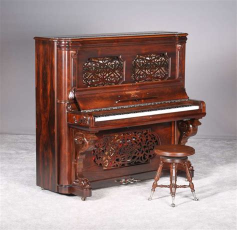 beautiful steinway and sons victorian upright piano