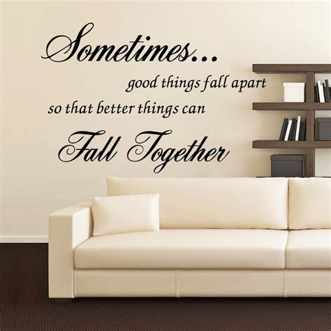 good  fall  inspirational quotes wall decal