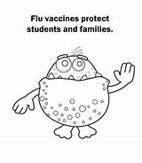 Flu Vaccination Sheet Playinglearning sketch template
