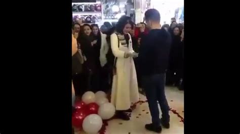 viral couple arrested in iran after marriage proposal in public