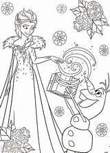 Reine Neiges Coloring Frozen sketch template