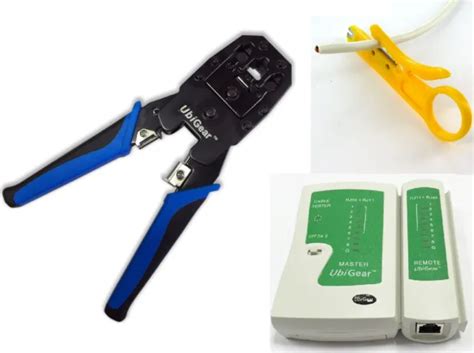 rj rj rj rj network tool kit cable tester crimper lan wire stripper  picclick