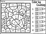 October Kindergarten Color Code Preview sketch template