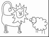 Coloring Lamb Lion Pages Show Silhouette Wardrobe Witch Getcolorings Getdrawings Print Easter Printable Drawing Popular sketch template