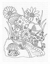 Mushroom Colorwithsteph Steph sketch template