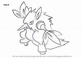 Shiftry Pokemon Drawing Step Draw Necessary Improvements Finally Finish Make sketch template
