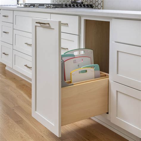 base pull  tray divider cabinet dura supreme cabinetry