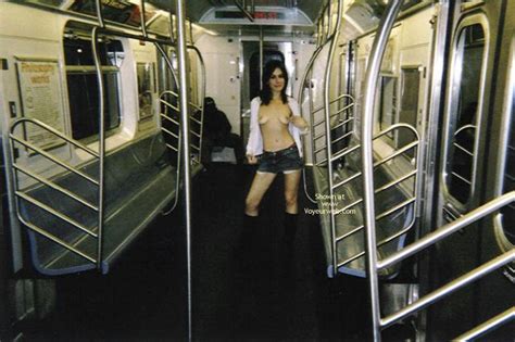 Topless In Public Transportation October 2004 Voyeur Web Hall Of Fame