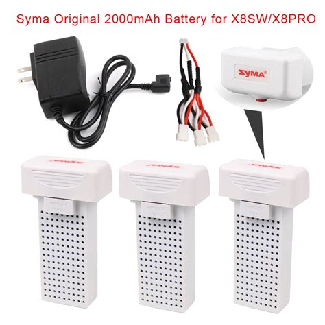 original syma  pro xsw xsc rc drone battery ultra high capacity