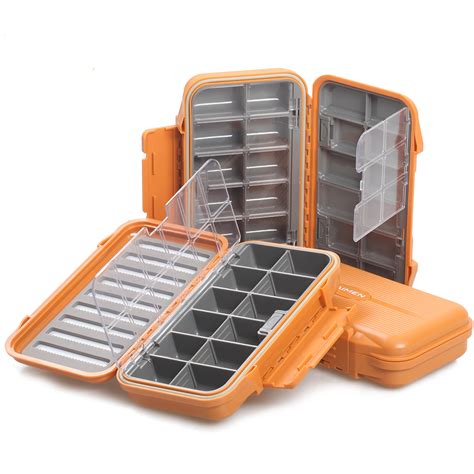 taimen waterproof fly box  compartment fly fishing boxes taimen