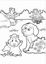 Pets Wonder Coloring Pages Color Book Print Wonderpets Coloring2print sketch template