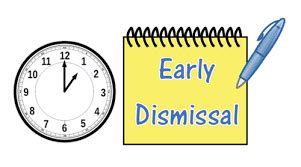 image result  early dismissal early clip art image
