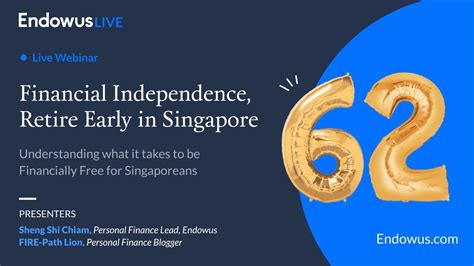 Financial Independence Retire Early In Singapore With Fire Path Lion