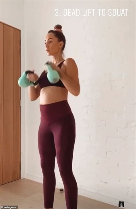 krystal forscutt shows   baby bump   home workout