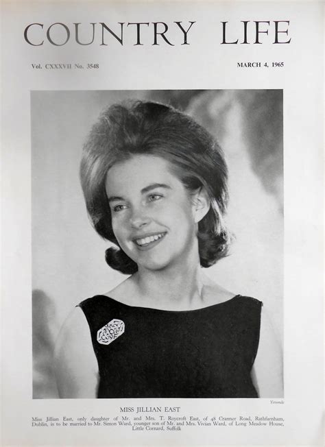 miss jillian east country life magazine portrait march 4 1966 vol cx